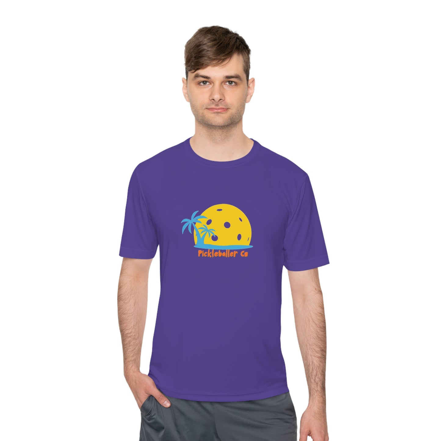 Pickleballer Unisex Moisture Wicking Tee