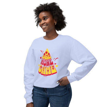 One More Game Pickleball - Unisex Lightweight Crewneck Sweatshirt