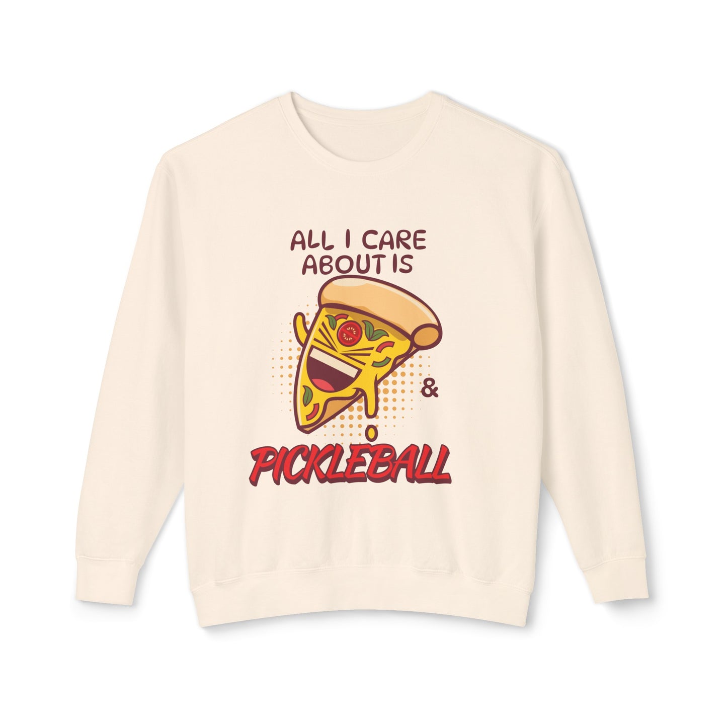 Pizza & Pickleball - Unisex Crewneck Sweatshirt