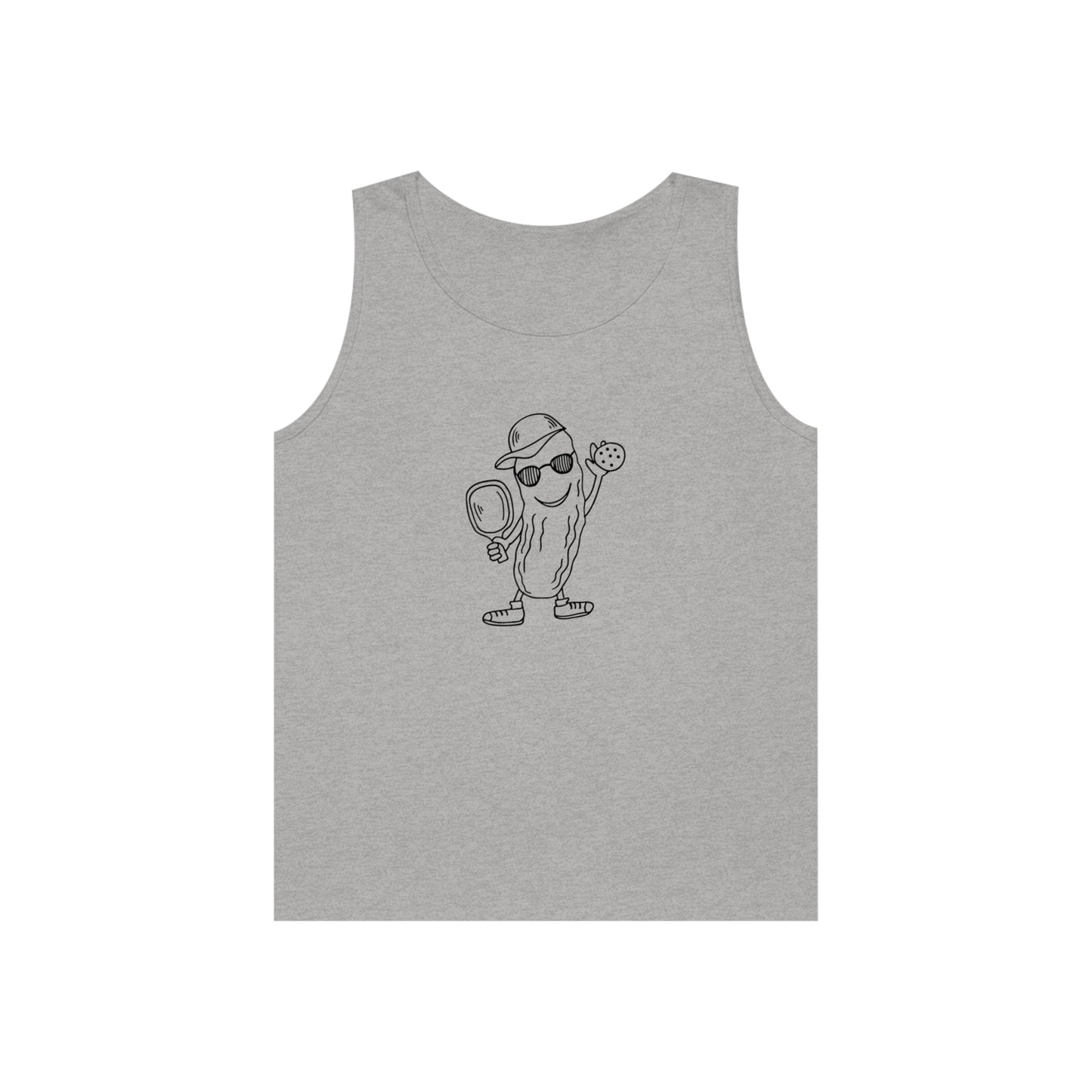 Pickleball Icon Unisex Cotton Tank Top