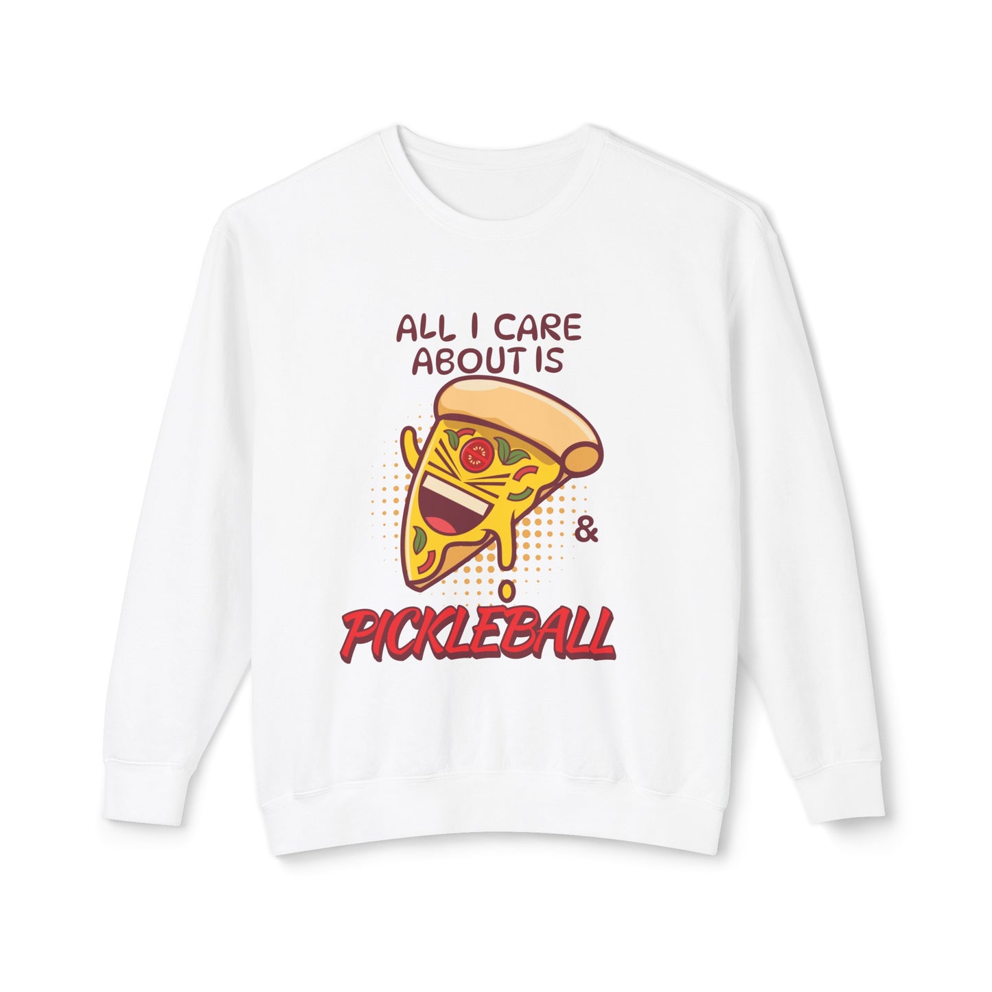 Pizza & Pickleball - Unisex Crewneck Sweatshirt