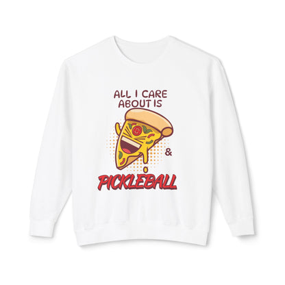 Pizza & Pickleball - Unisex Crewneck Sweatshirt