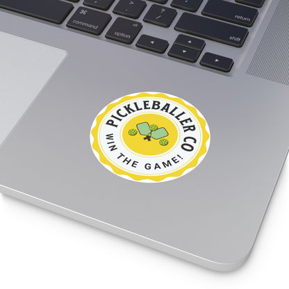 Pickleballer - Round Vinyl Stickers