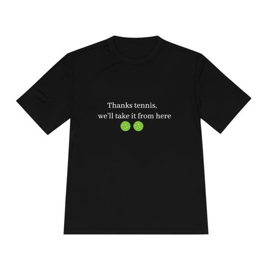 Thanks T Pickleball Moisture Wicking Tee | Available in 8 colors