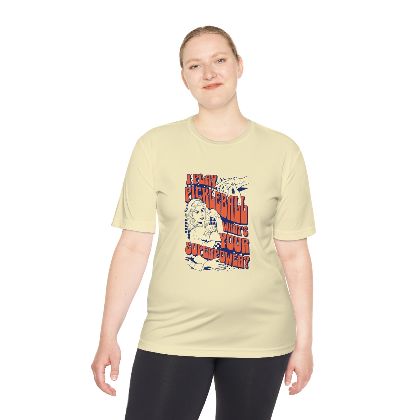 Superpower Pickleball - Moisture Wicking Tee | Available in 11 colors