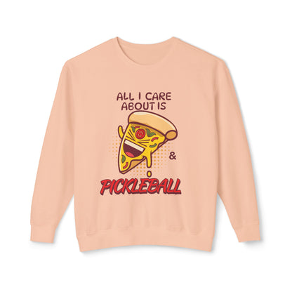 Pizza & Pickleball - Unisex Crewneck Sweatshirt