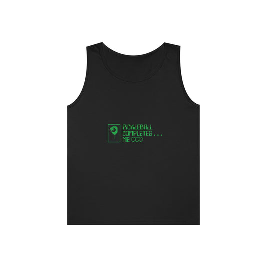 Pickleball Completes Me - Unisex Heavy Cotton Tank Top