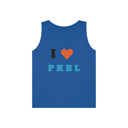 I Love PKBL Unisex Cotton Tank Top