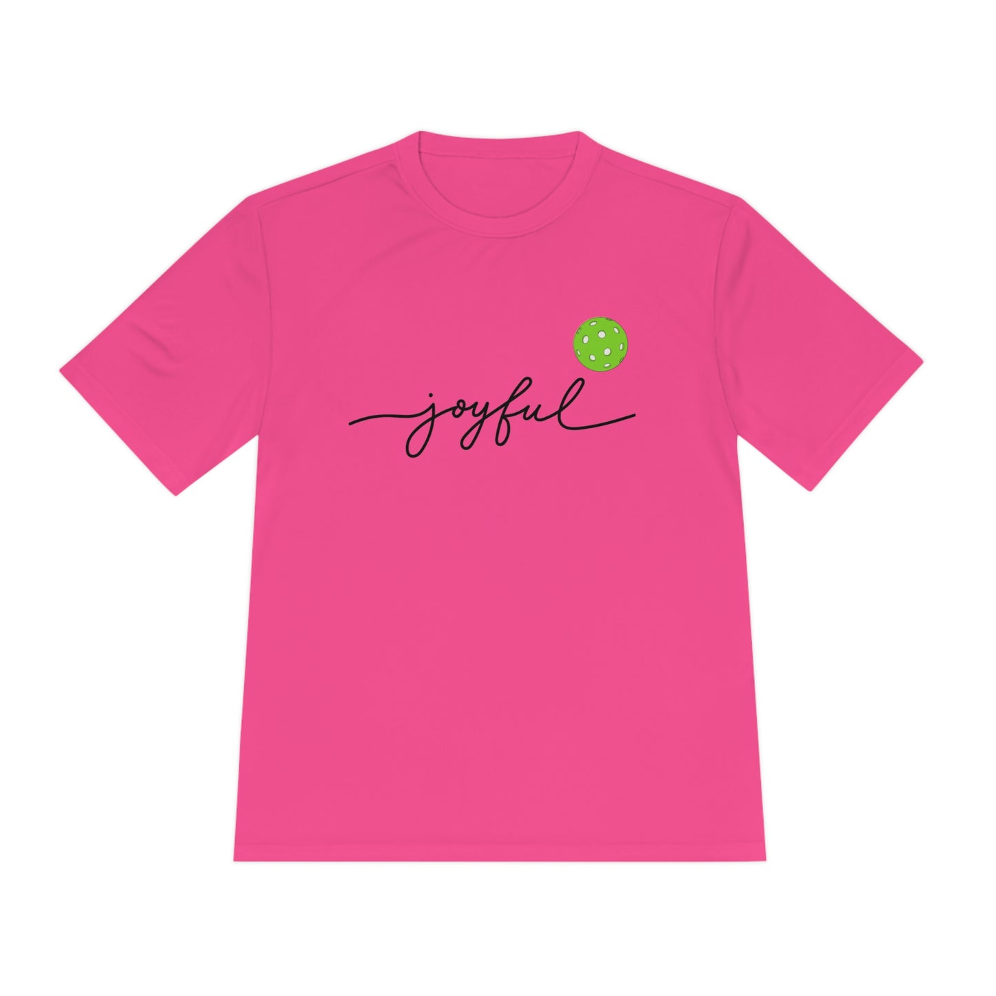 Joyful Pickleball Unisex Moisture Wicking Tee