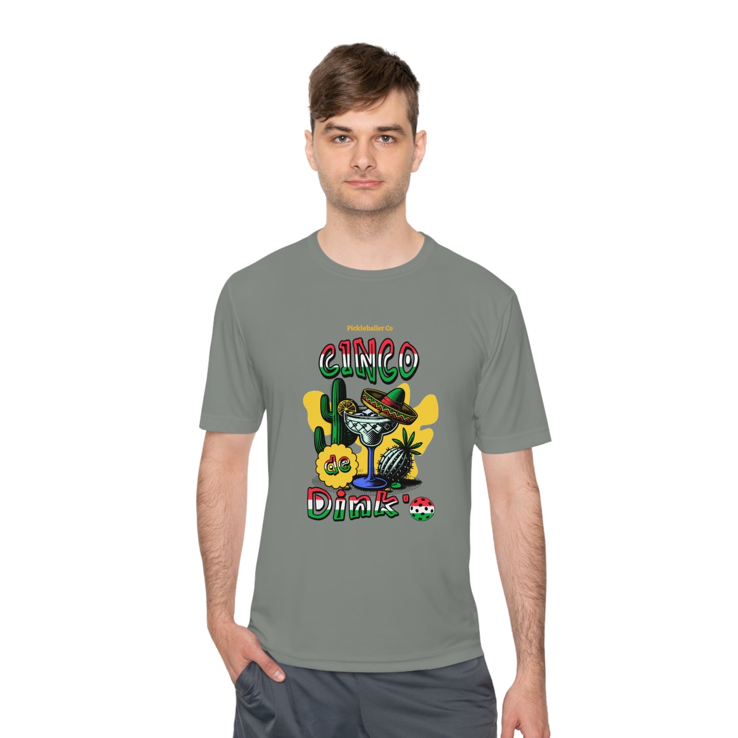 Cinko De Dinko Pickleball - Unisex Moisture Wicking Tee | Available in 10 colors