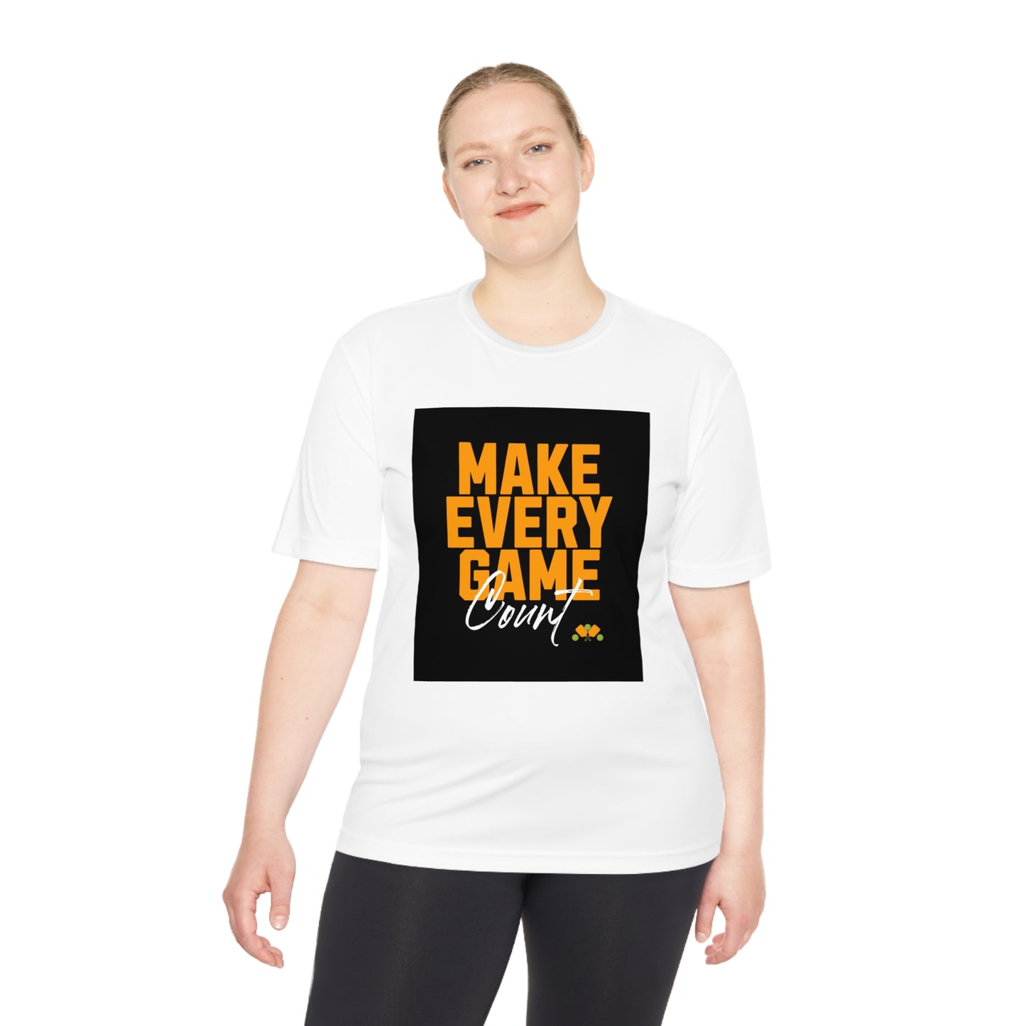 Make Every Game Count Pickleball - Unisex Moisture Wicking Tee