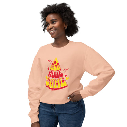 One More Game Pickleball - Unisex Lightweight Crewneck Sweatshirt