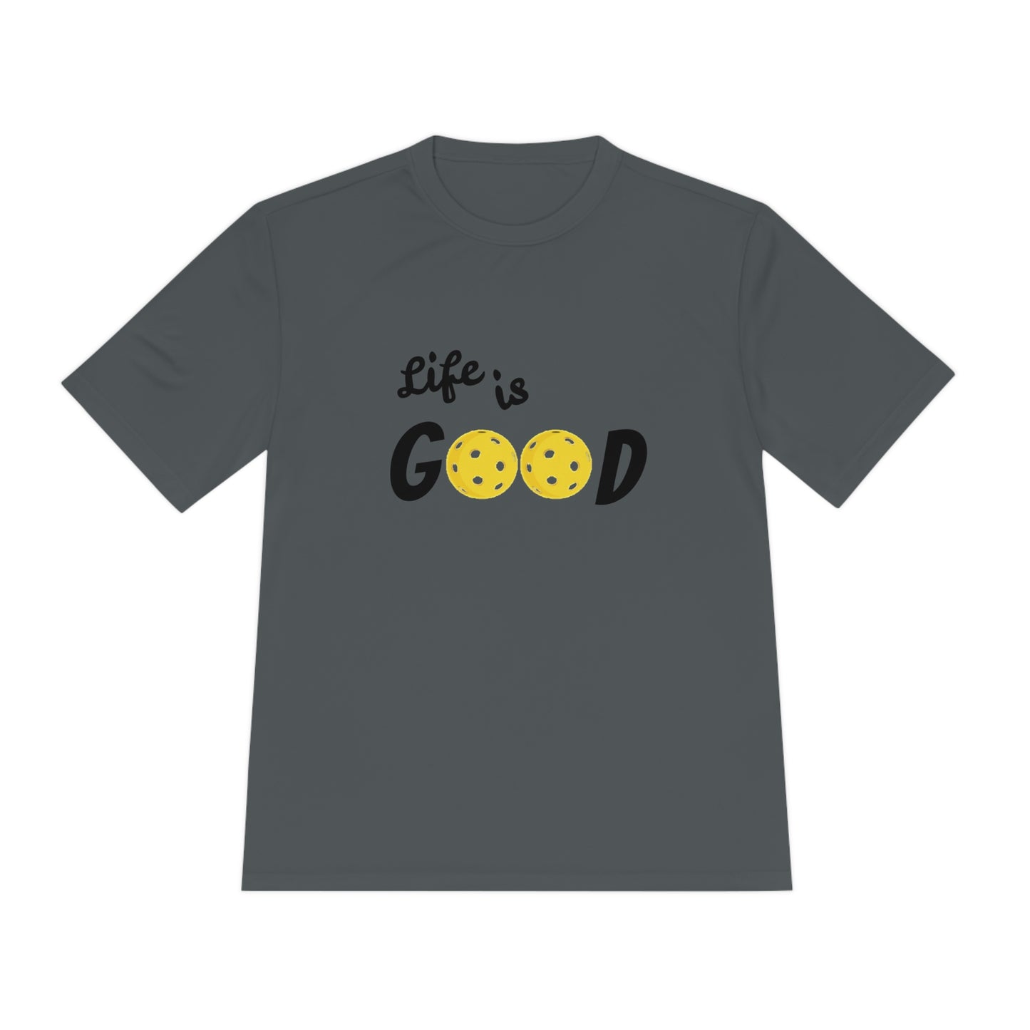 Life is Good Pickleball Unisex Moisture Wicking Tee