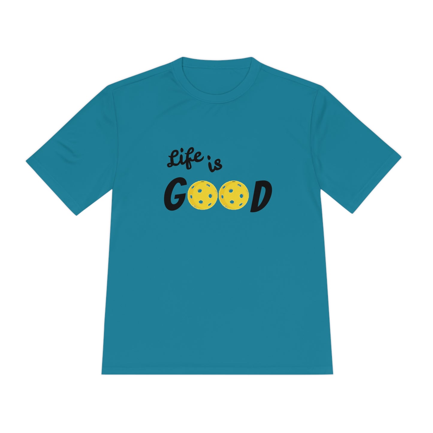 Life is Good Pickleball Unisex Moisture Wicking Tee