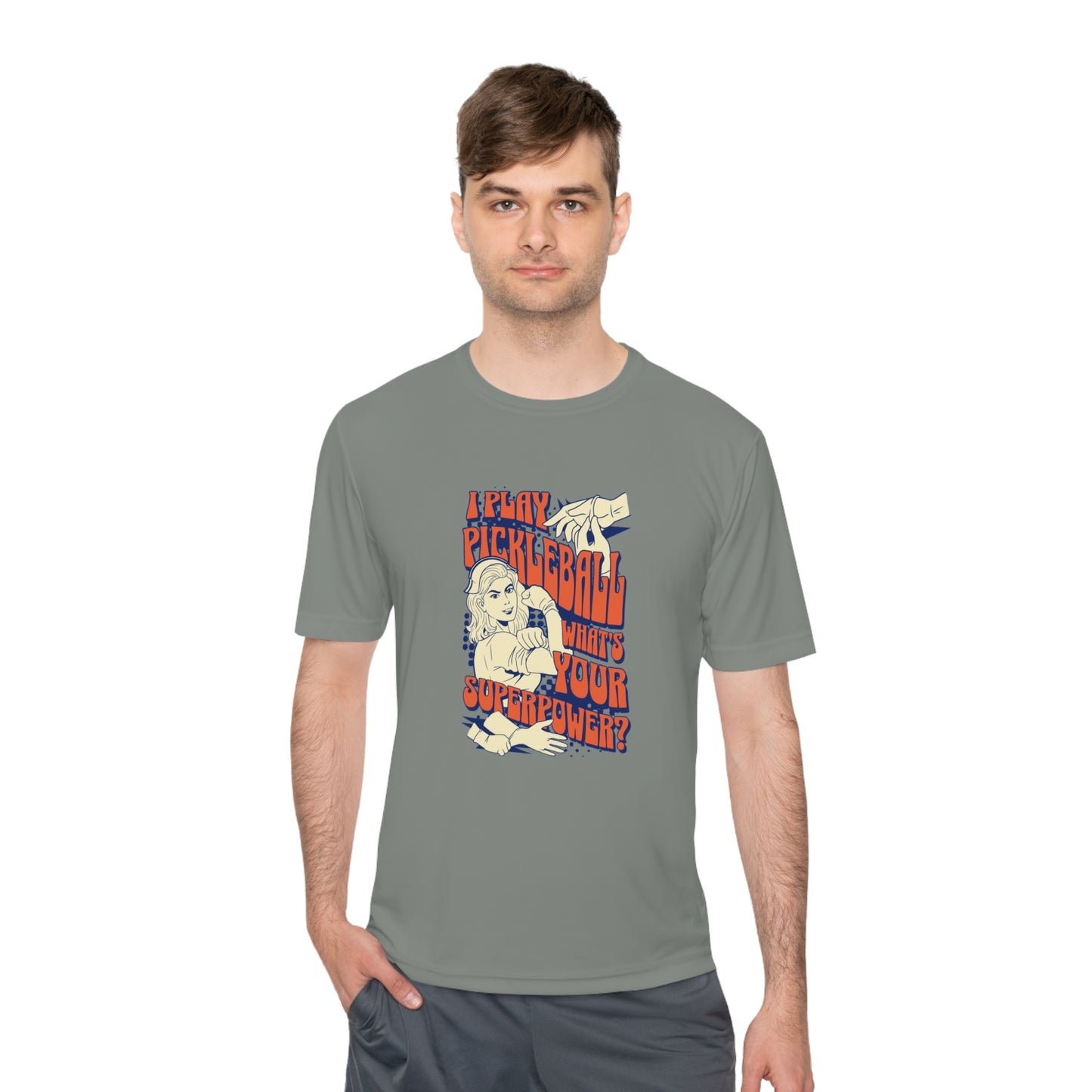 Superpower Pickleball - Moisture Wicking Tee | Available in 11 colors