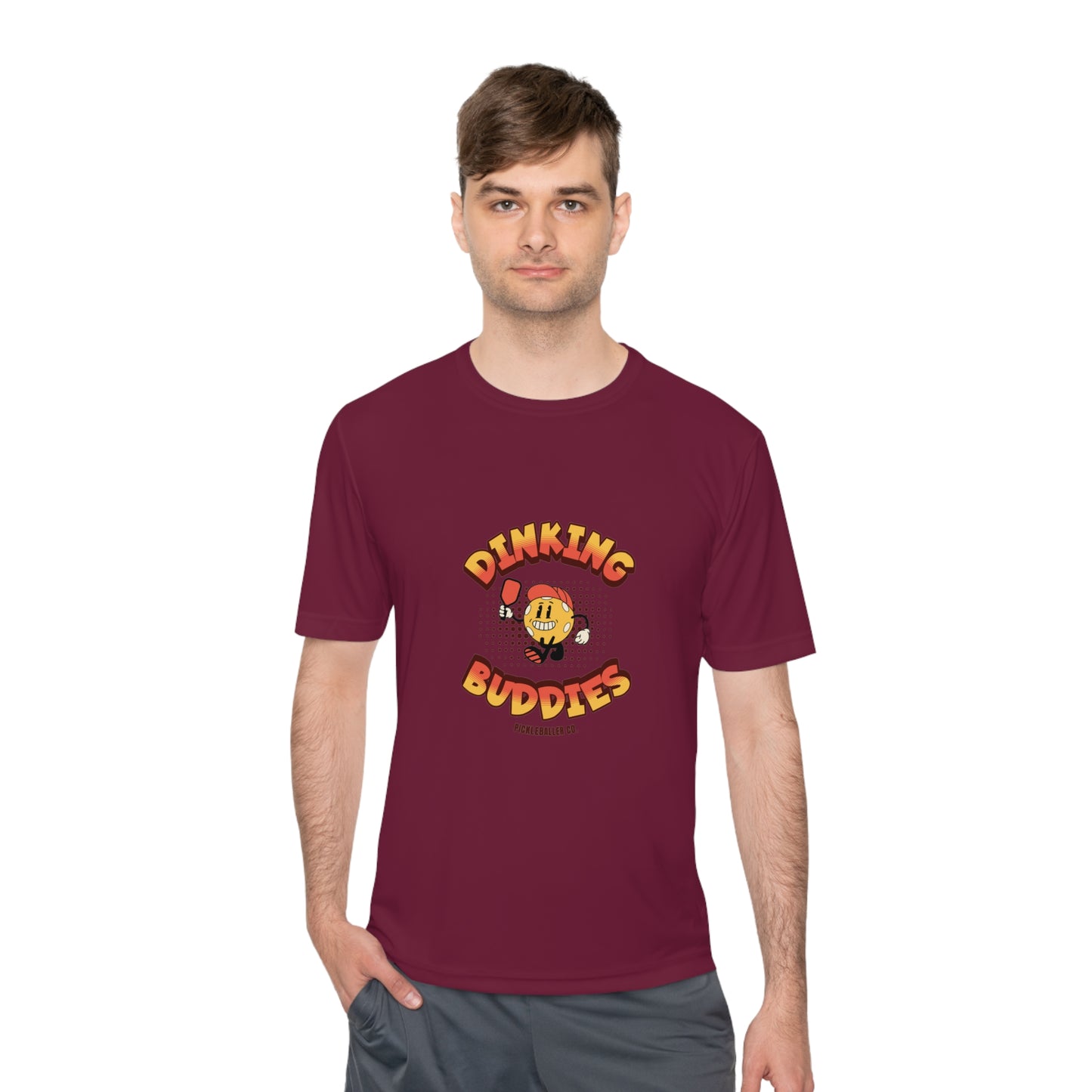 Dinking Buddies - Moisture Wicking Tee - Available in 9 colors