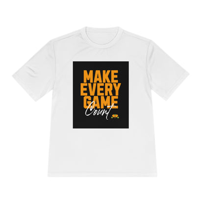 Make Every Game Count Pickleball - Unisex Moisture Wicking Tee