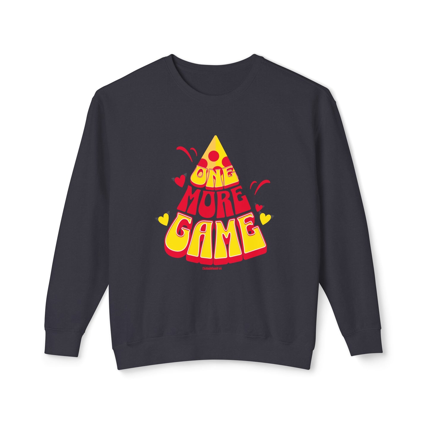 One More Game Pickleball - Unisex Lightweight Crewneck Sweatshirt