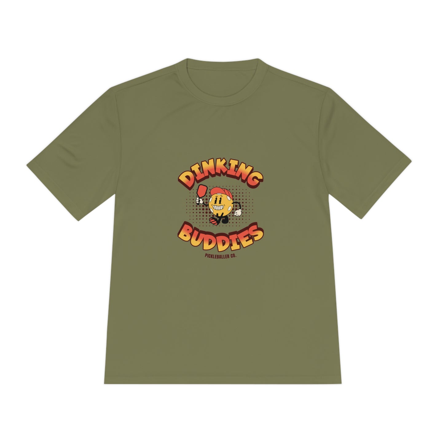 Dinking Buddies - Moisture Wicking Tee - Available in 9 colors