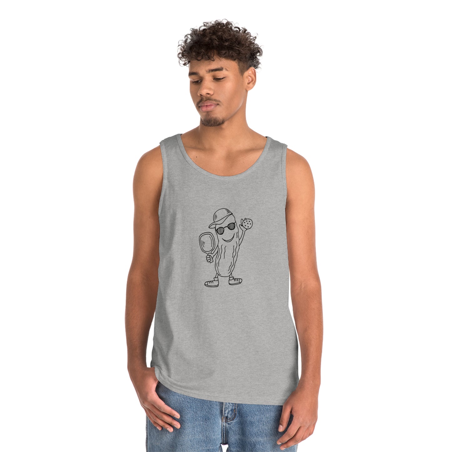 Pickleball Icon Unisex Cotton Tank Top