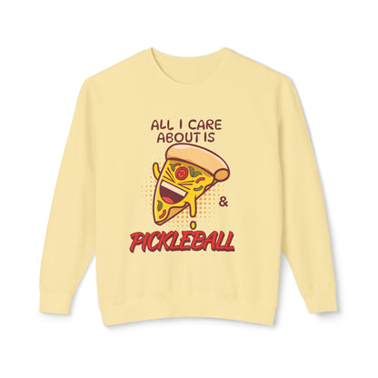 Pizza & Pickleball - Unisex Crewneck Sweatshirt