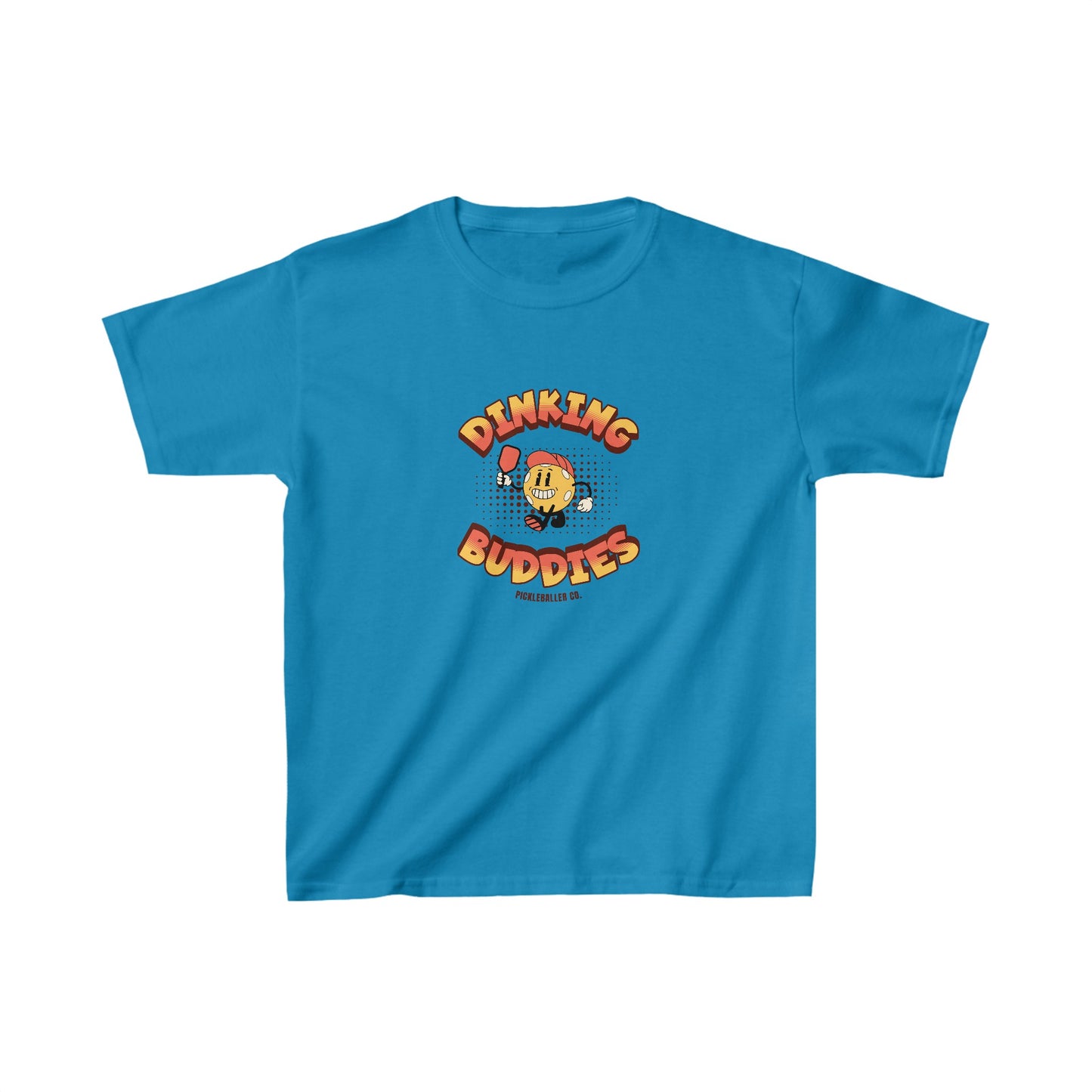 Dinking Buddies | Pickleball Kids Cotton Tee | Available in 10 Colors