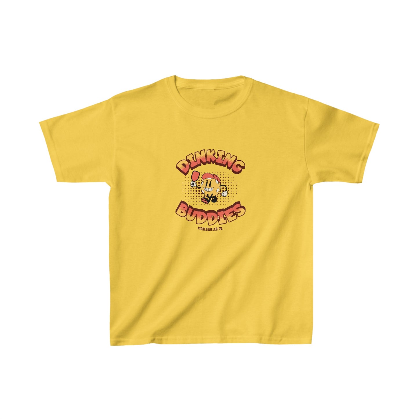 Dinking Buddies | Pickleball Kids Cotton Tee | Available in 10 Colors