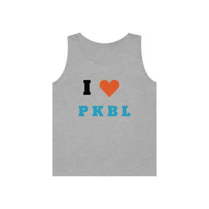 I Love PKBL Unisex Cotton Tank Top